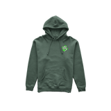 Rich and Lucky Shamrock Hoodie