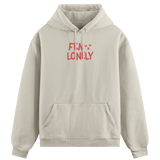 FKN Lonely Essentials Hoodie - Bone