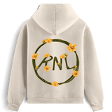RICH AND LONELY WILDFLOWER HOODIE - BONE
