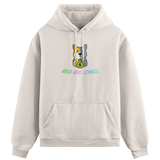 RICHIE'S HEART EMBROIDERED HOODIE CREAM