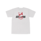 RNL X The Flank "Rich Stallions" Tee (White)